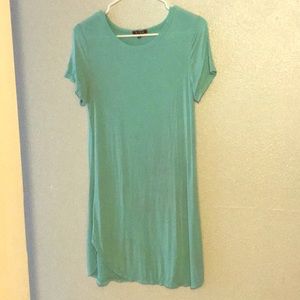 Teal dress